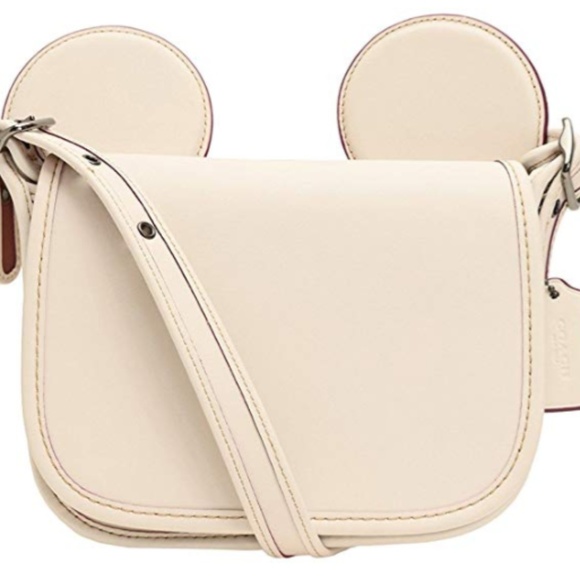 Coach x Disney Patricia Saddle Bag Mickey Ears